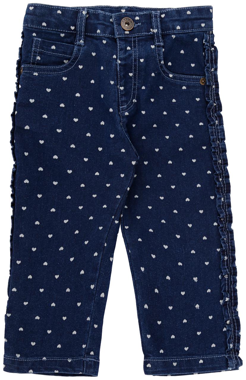 

Pantaloons Baby Baby girl Cotton blend Printed Jeans - Blue