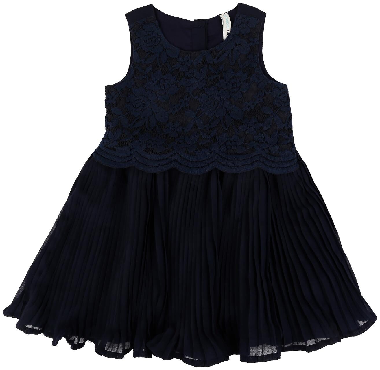 

Pantaloons Baby Baby girl Poly cotton Solid Princess frock - Blue