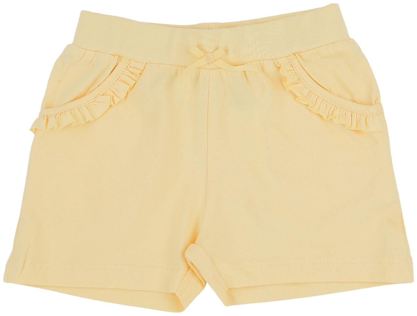 

Pantaloons Baby Baby girl Cotton Solid Shorts - Yellow