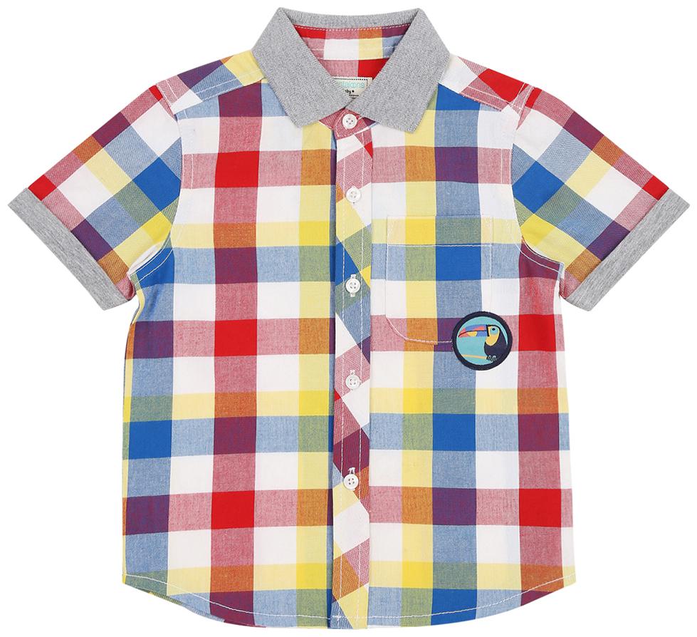

Pantaloons Baby Cotton Checked Shirt for Baby Boy - Multi