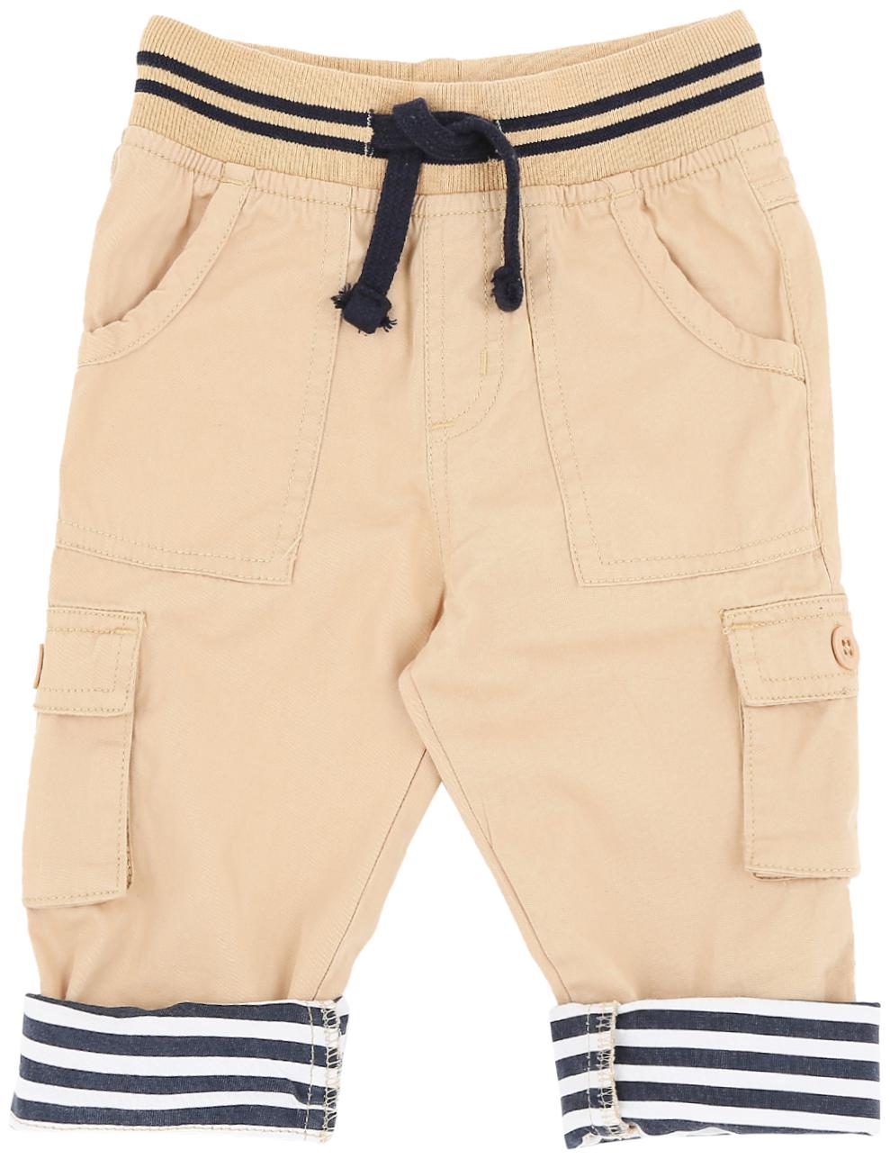 

Pantaloons Baby Baby boy Cotton Solid Trousers - Beige