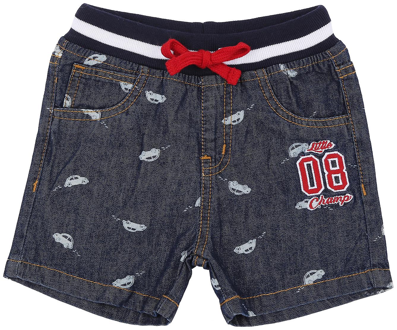 

Pantaloons Baby Baby boy Cotton Printed Shorts - Blue