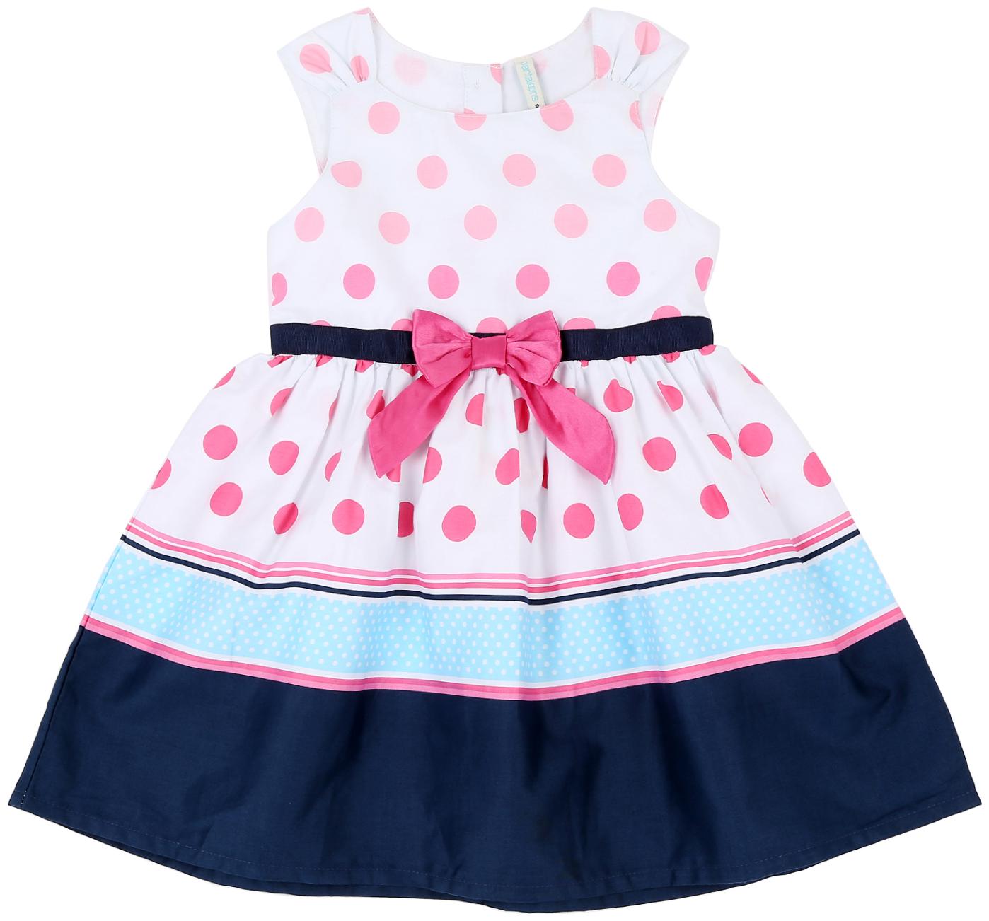 

Pantaloons Baby Baby girl Cotton Printed Princess frock - White