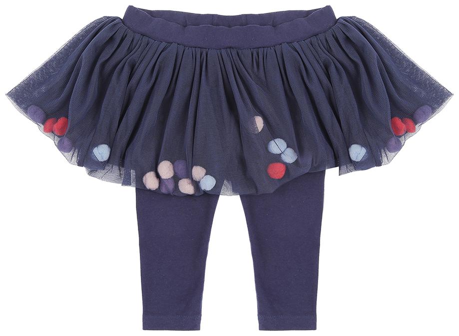 

Pantaloons Baby Baby girl Cotton Printed Trousers - Blue