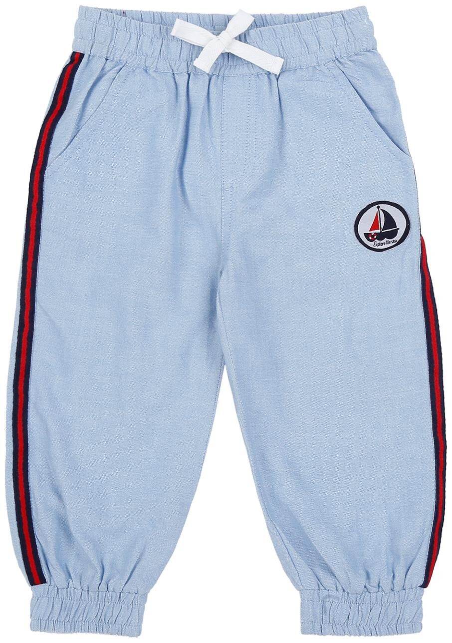 

Pantaloons Baby Baby boy Cotton Solid Trousers - Blue