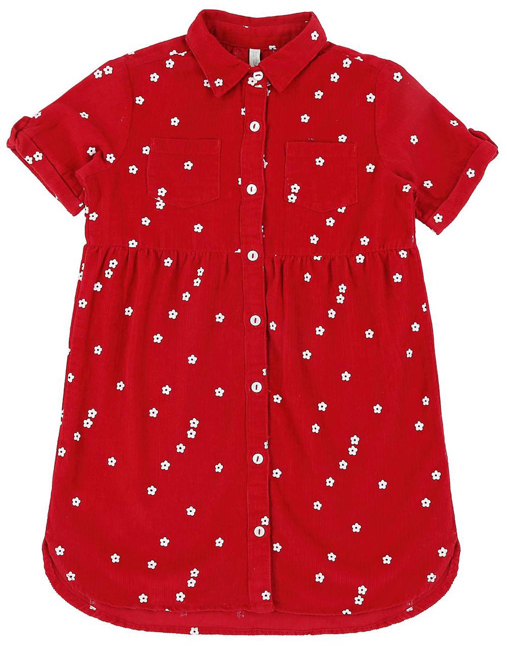 

Pantaloons Junior Cotton Printed Frock - Red