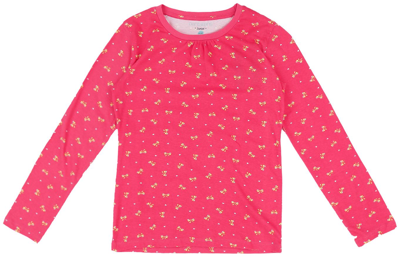

Pantaloons Junior Girl Cotton Printed T shirt - Pink