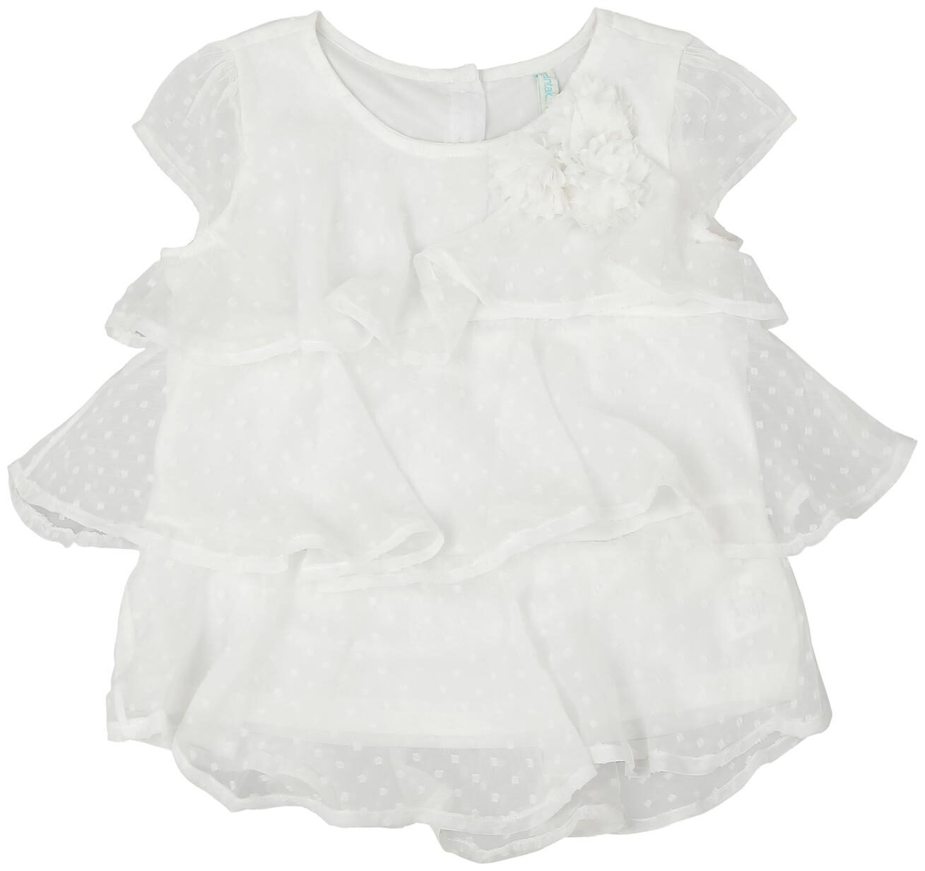 

Pantaloons Junior Girl Polyester Solid Top - White
