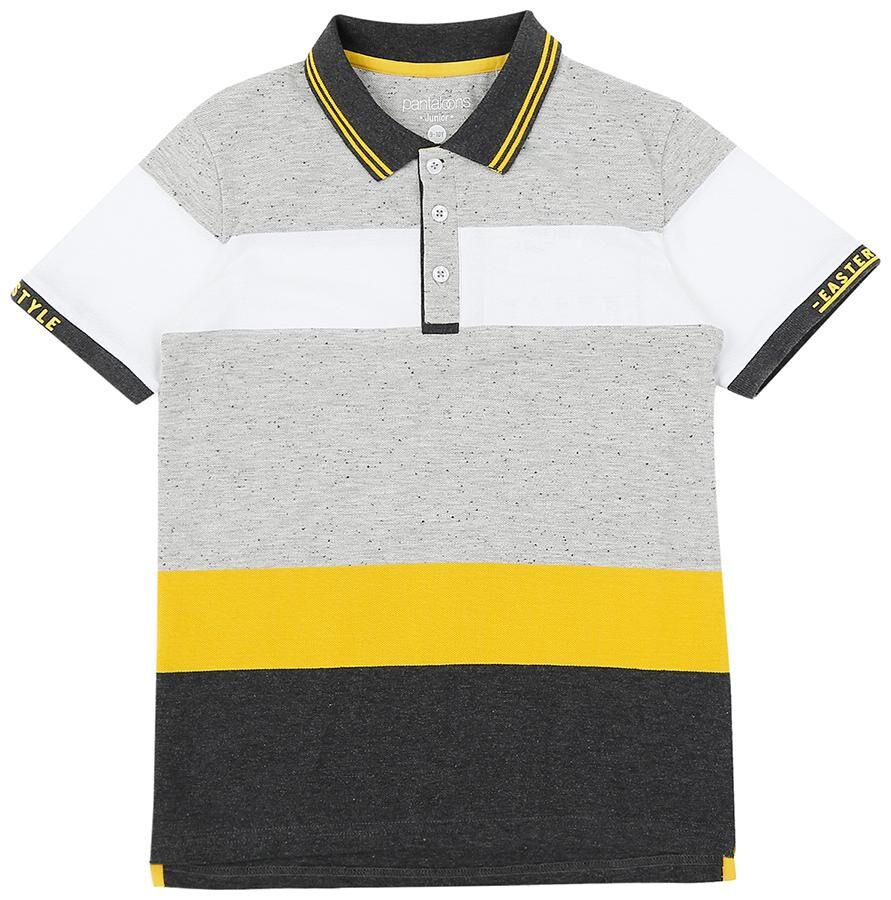 

Pantaloons Junior Boy Cotton Striped T-shirt - Multi