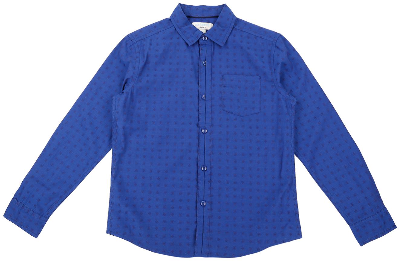 

Pantaloons Junior Boy Cotton Printed Shirt Blue