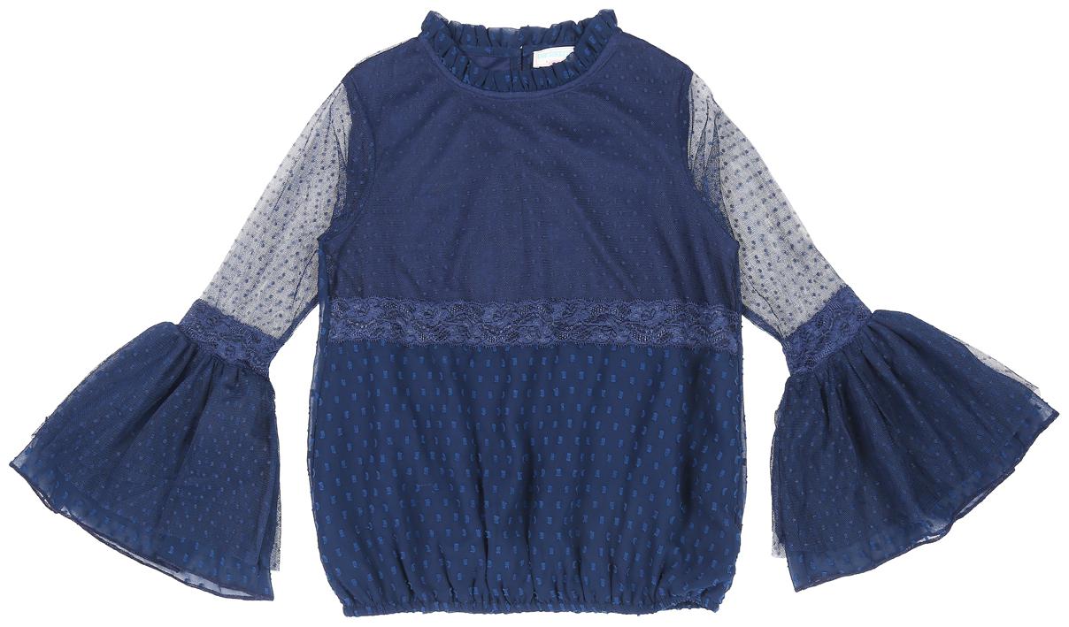 

Pantaloons Junior Girl Cotton Solid Top - Blue