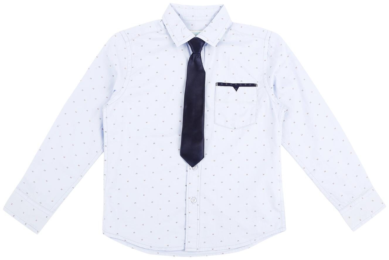 

Pantaloons Junior Boy Cotton Printed Shirt Blue