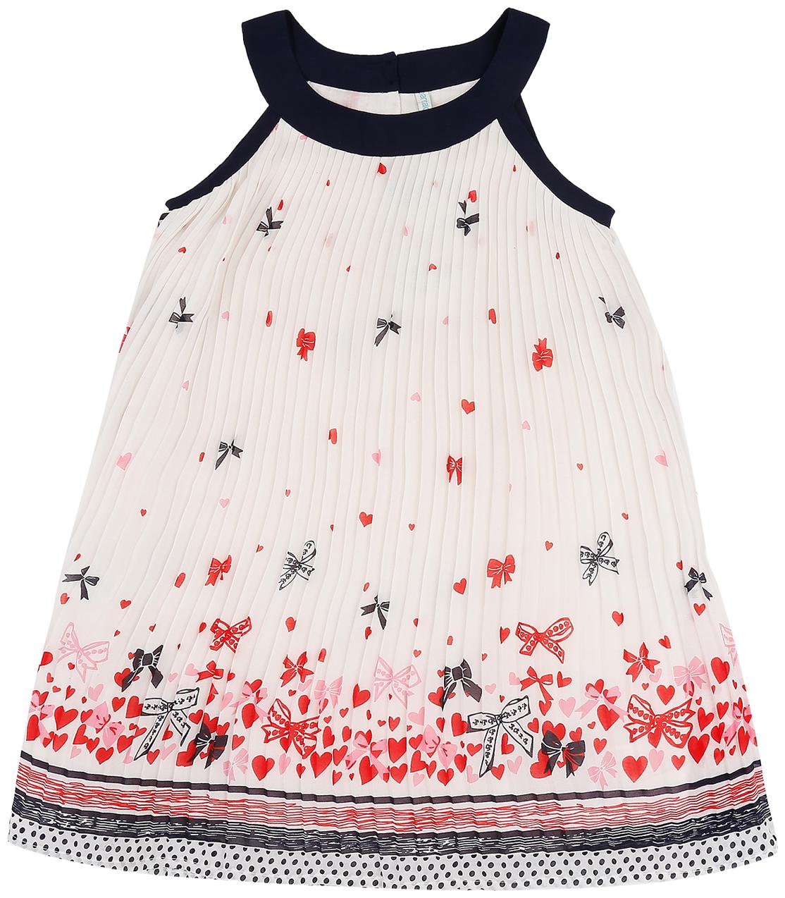 

Pantaloons Junior White Georgette Sleeveless Knee Length Princess Frock ( Pack of 1 )