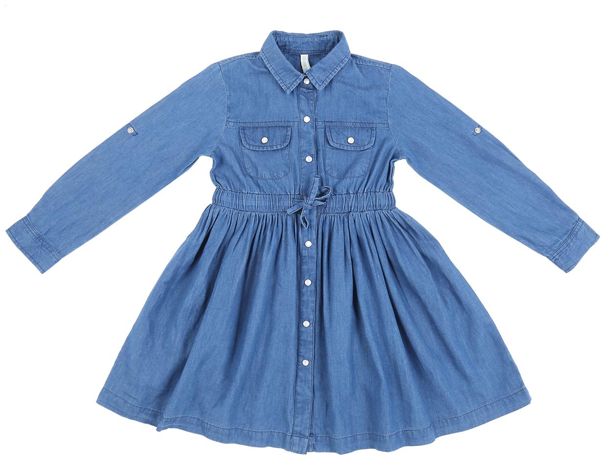 

Pantaloons Junior Blue Cotton Full Sleeves Knee Length Princess Frock ( Pack of 1 )