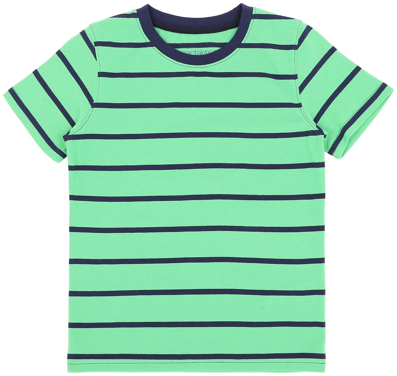 

Pantaloons Junior Boy Cotton Striped T-shirt - Green