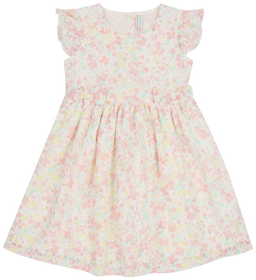

Pantaloons Junior Cream Polyester Short Sleeves Knee Length Princess Frock ( Pack of 1 )