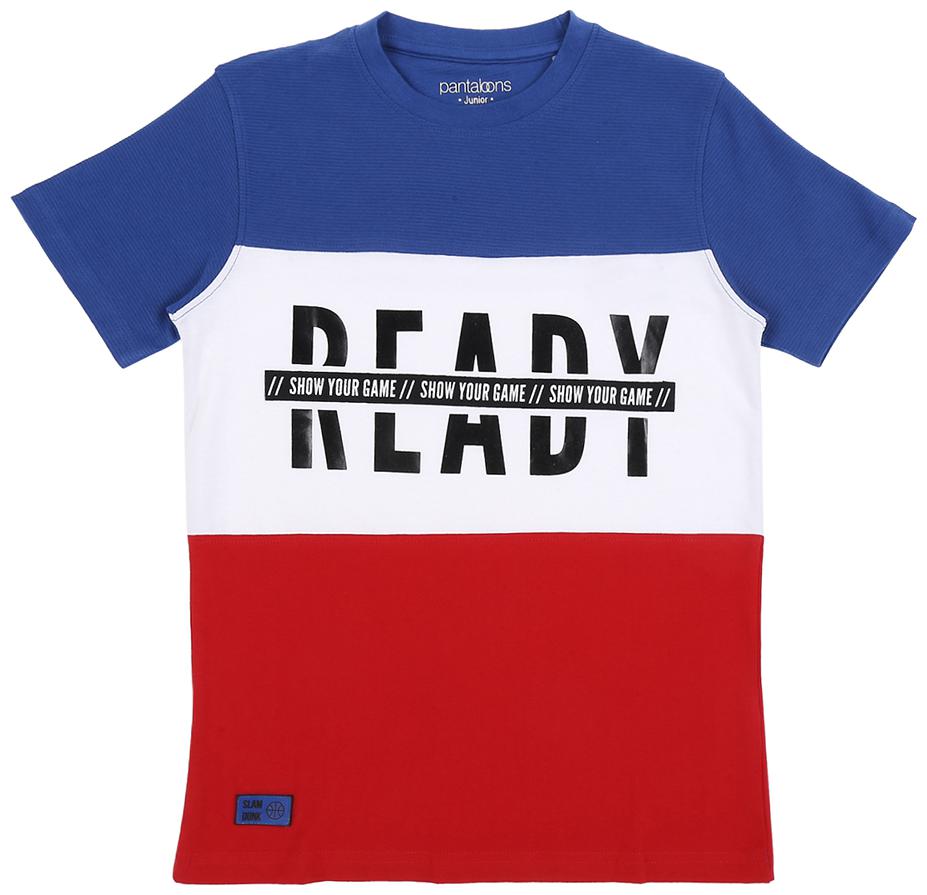 

Pantaloons Junior Boy Cotton Printed T-shirt - Multi