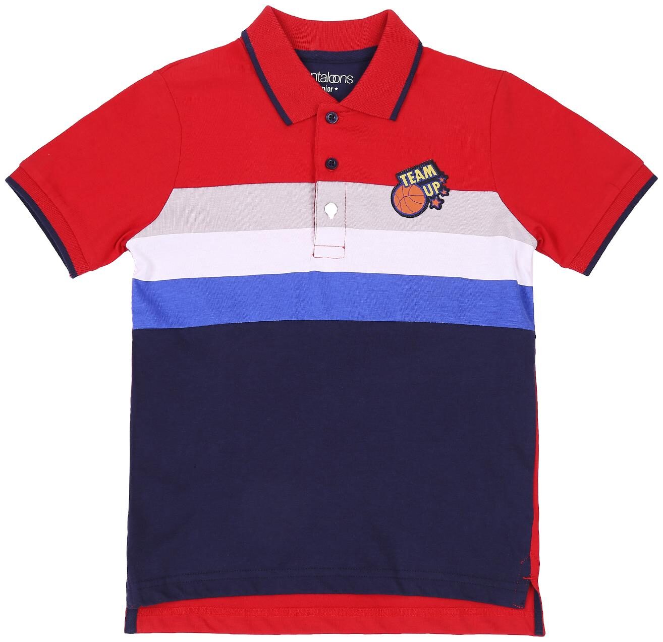 

Pantaloons Junior Boy Cotton Striped T-shirt - Multi
