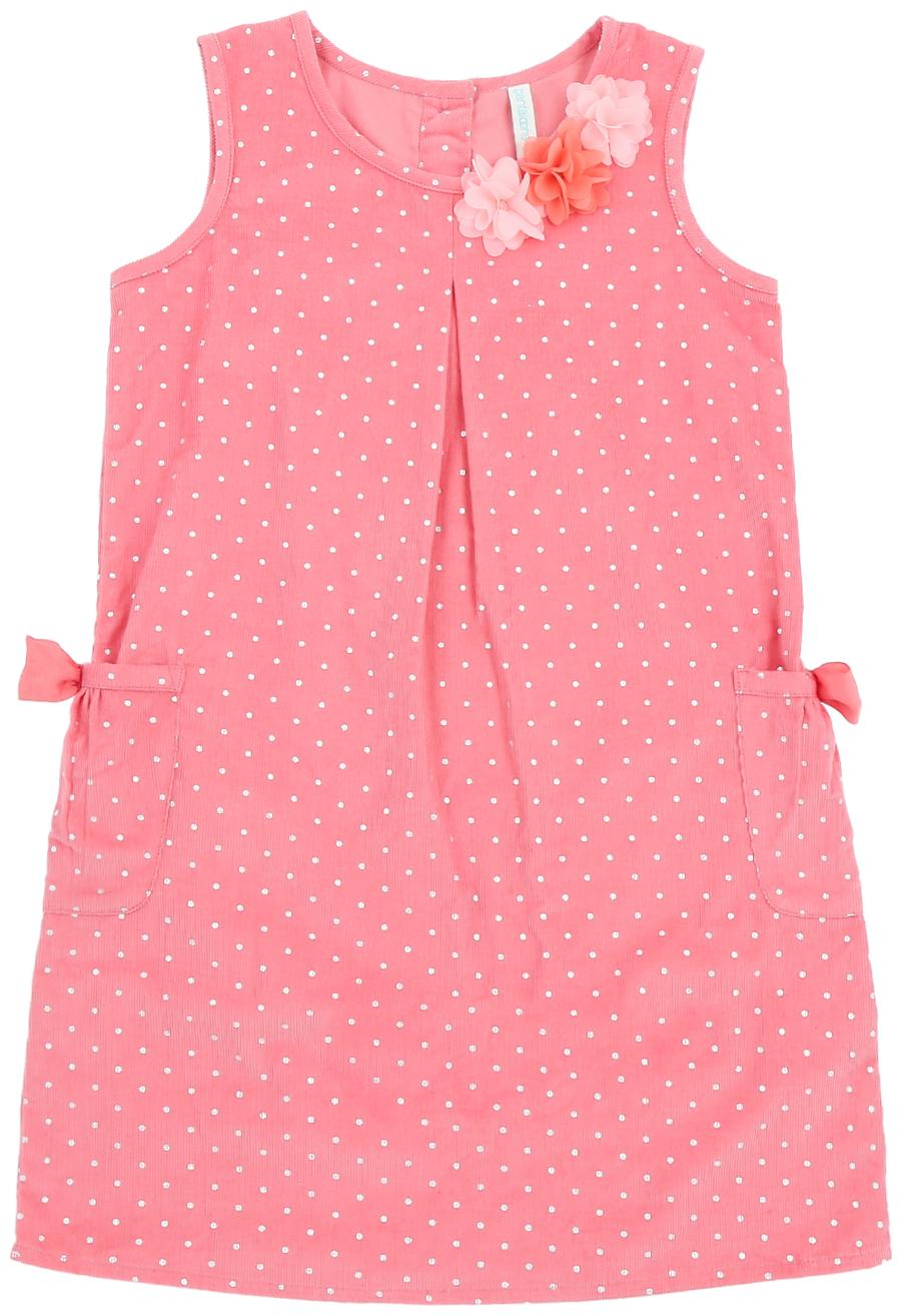 

Pantaloons Junior Pink Cotton Sleeveless Knee Length Princess Frock ( Pack of 1 )