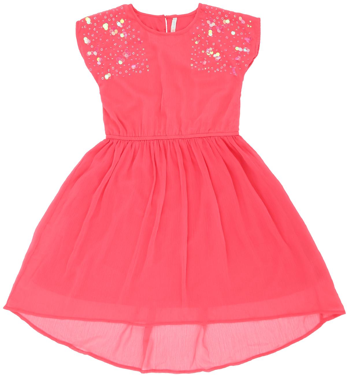 

Pantaloons Junior Pink Polyester Short Sleeves Knee Length Princess Frock ( Pack of 1 )