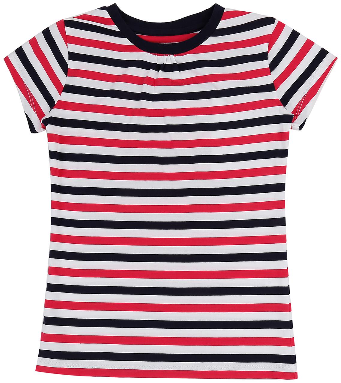 

Pantaloons Junior Girl Cotton Striped T shirt - Multi
