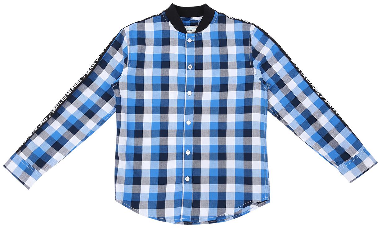 

Pantaloons Junior Boy Cotton Checked Shirt Blue