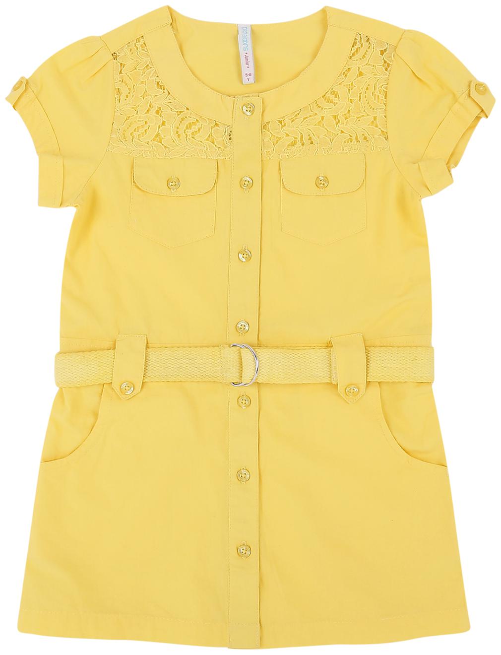

Pantaloons Junior Girl Cotton Solid Top - Yellow