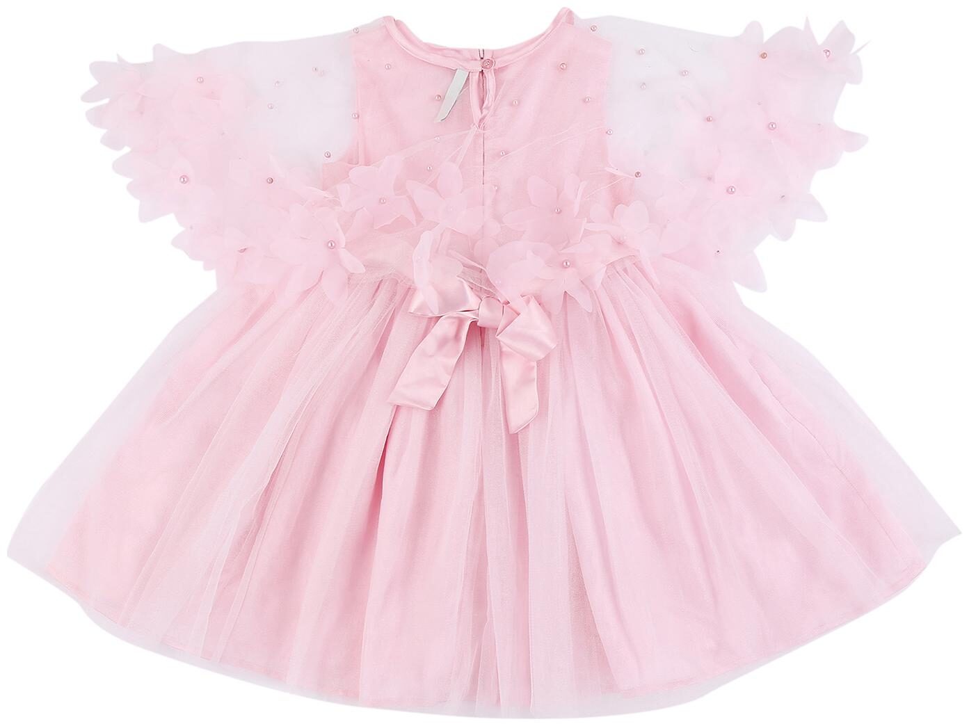 

Pantaloons Junior Pink Cotton Sleeveless Knee Length Collar Frock ( Pack of 1 )