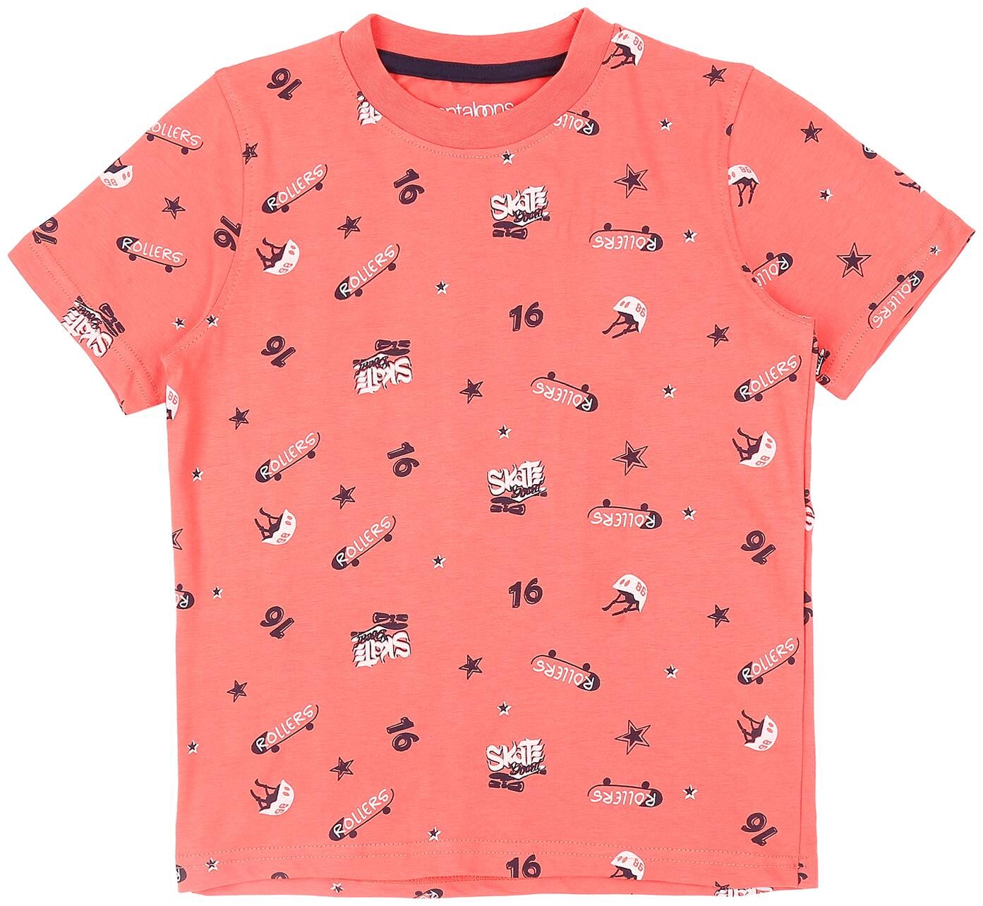 

Pantaloons Junior Boy Cotton Printed T-shirt - Red
