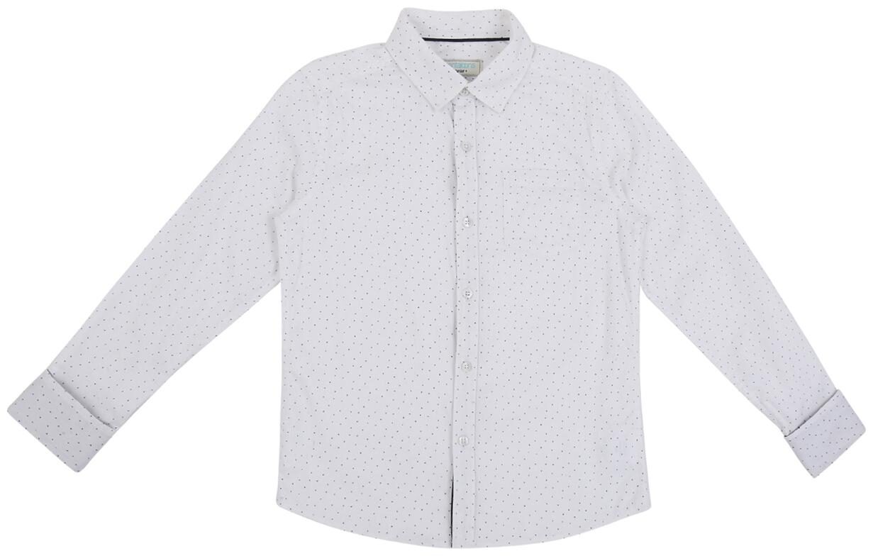 

Pantaloons Junior Boy Cotton Printed Shirt White