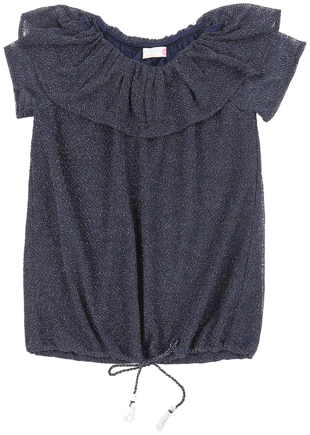 

Pantaloons Junior Girl Cotton Solid Top - Blue