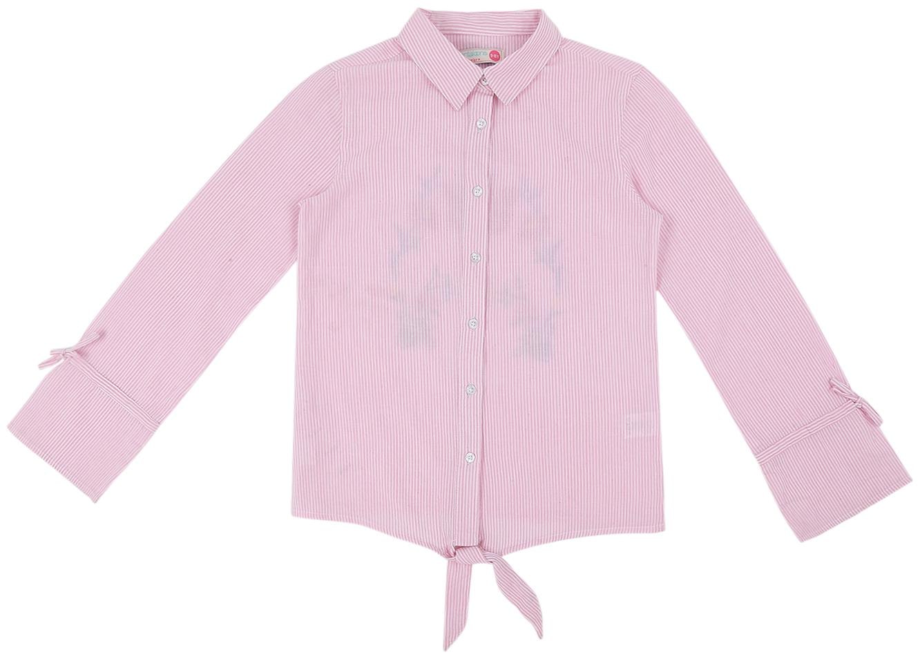 

Pantaloons Junior Girl Cotton Striped Top - Pink