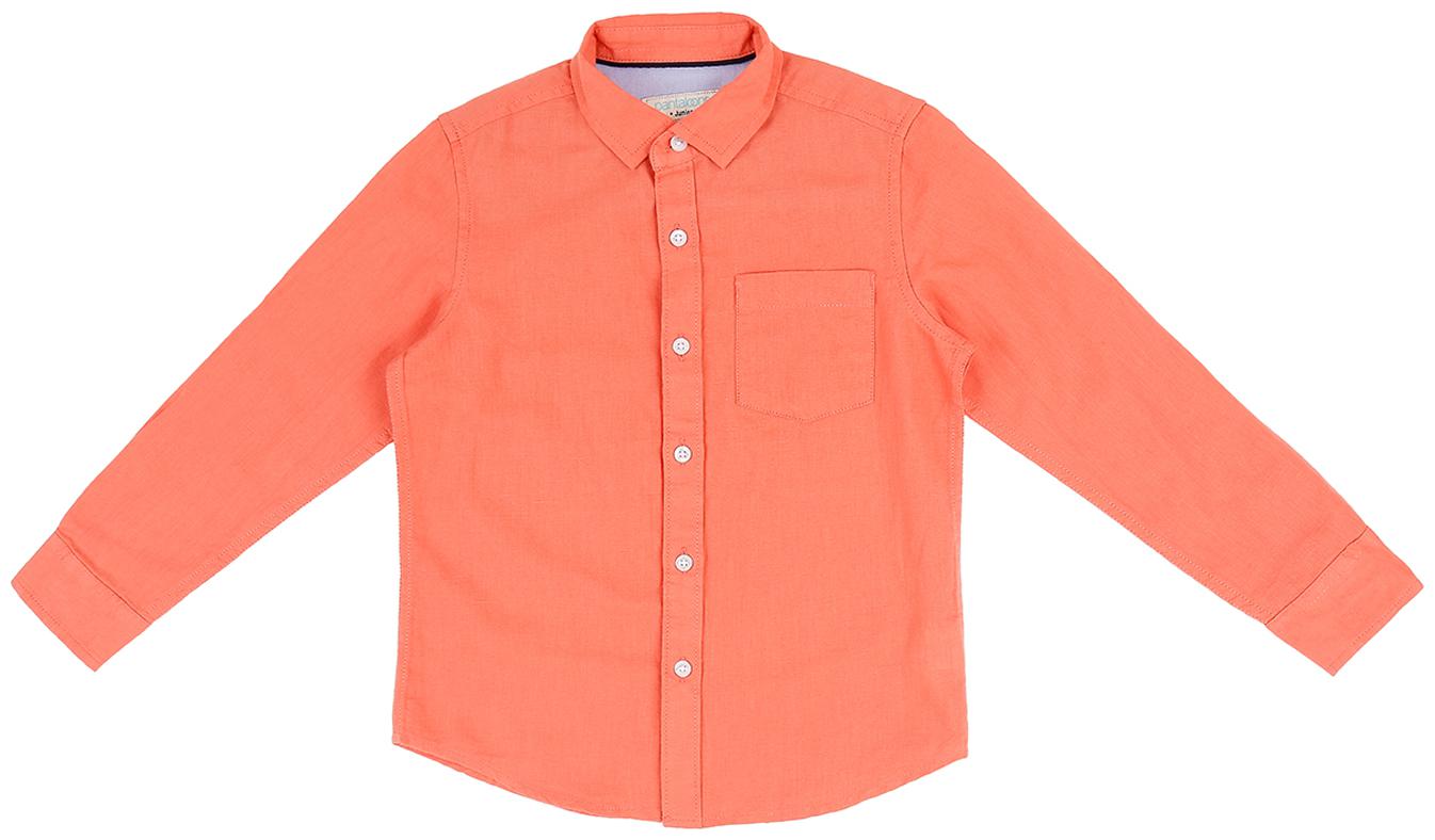 

Pantaloons Junior Boy Cotton blend Solid Shirt Pink