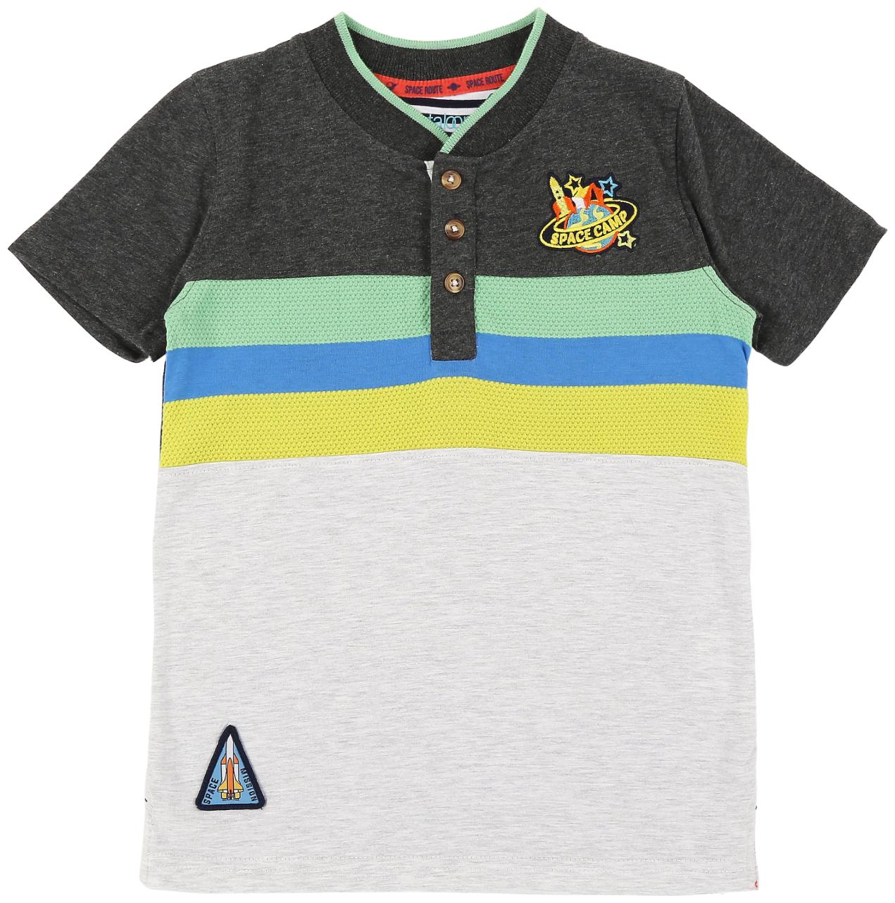 

Pantaloons Junior Boy Cotton Striped T-shirt - Multi