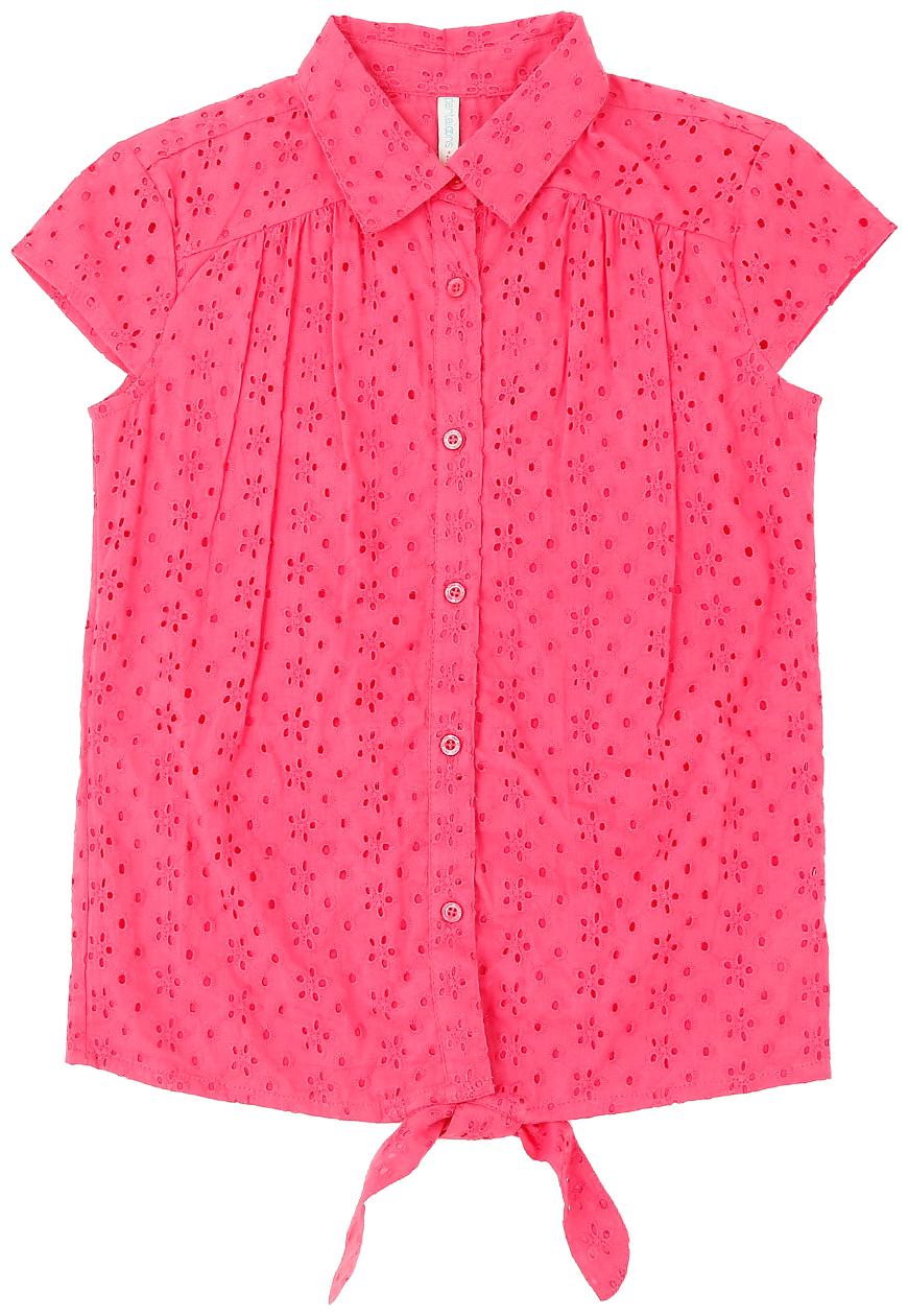 

Pantaloons Junior Girl Cotton Self design Top - Pink