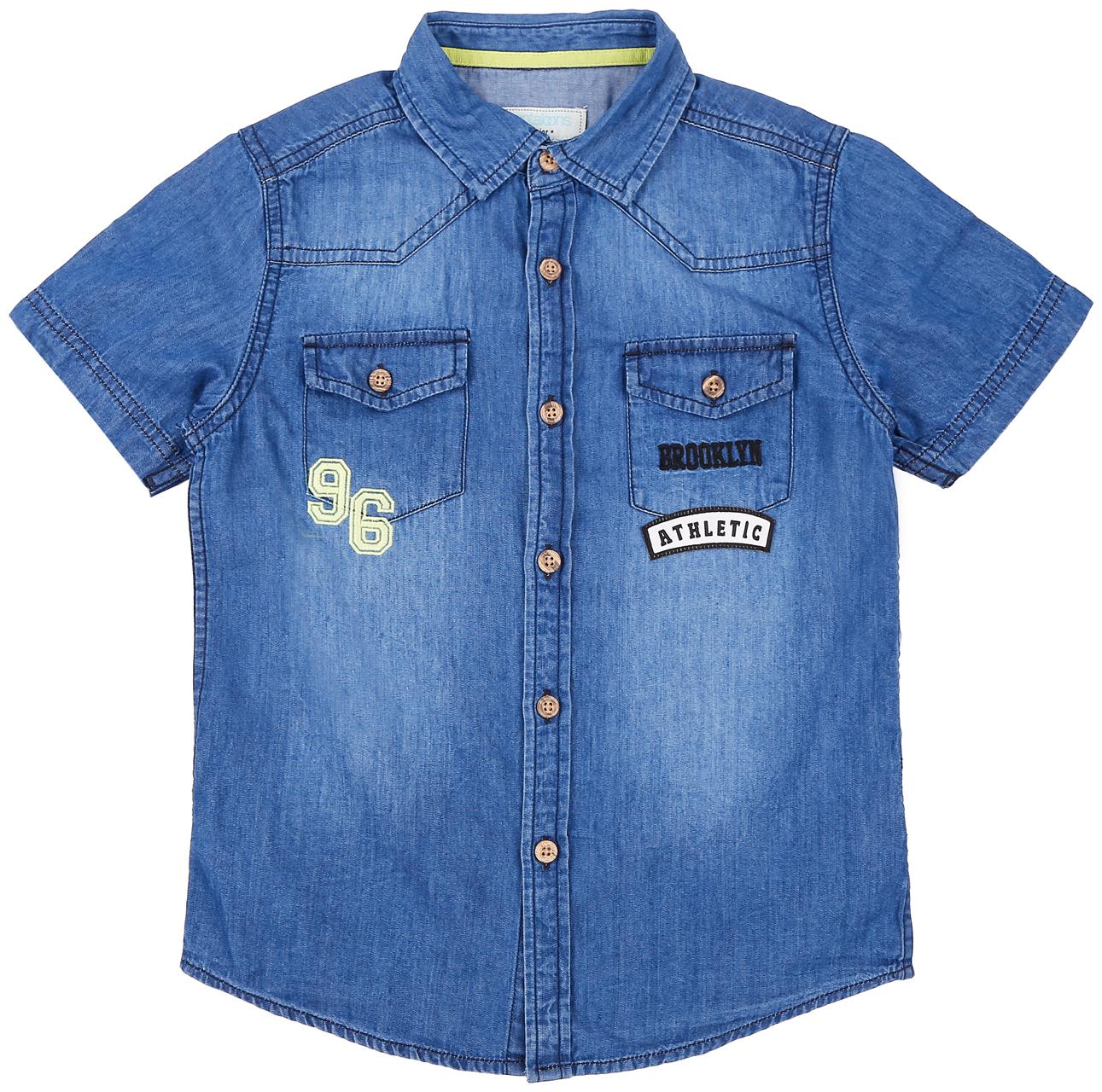 

Pantaloons Junior Boy Cotton Printed Shirt Blue
