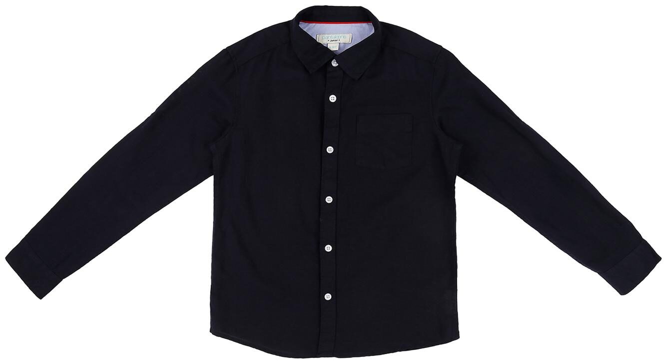

Pantaloons Junior Boy Cotton blend Solid Shirt Blue