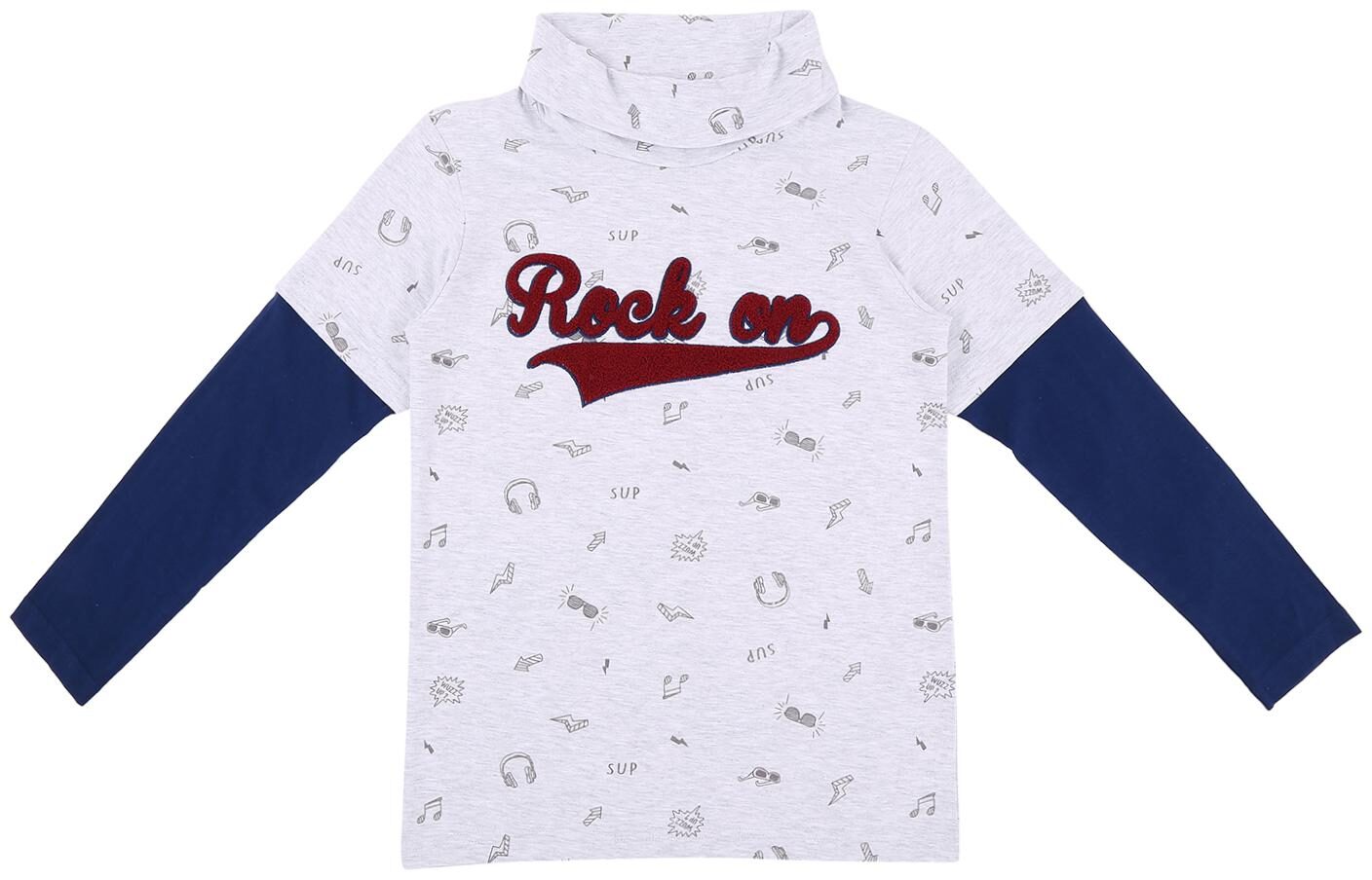 

Pantaloons Junior Boy Cotton Printed T-shirt - Grey