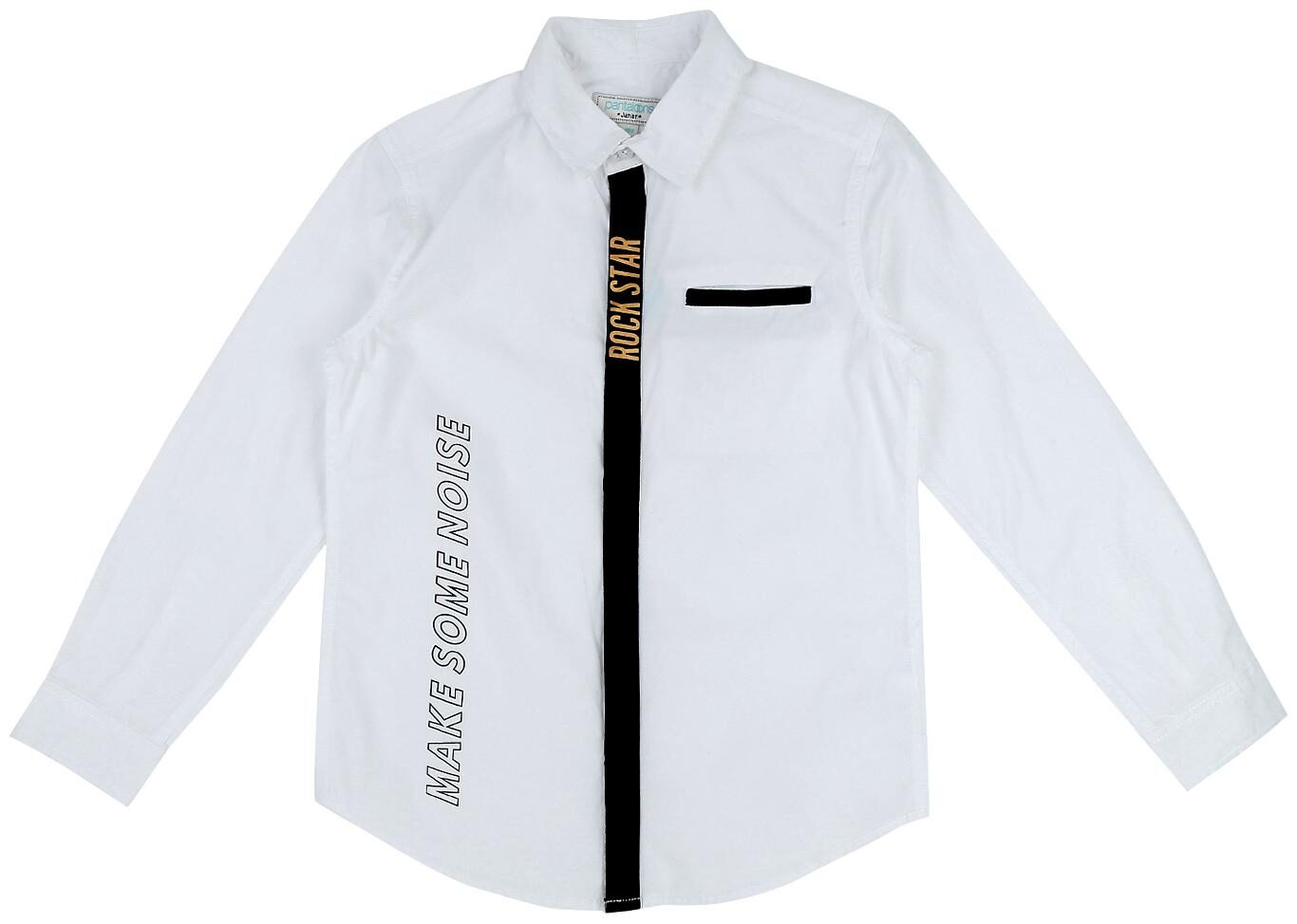 

Pantaloons Junior Boy Cotton Solid Shirt White