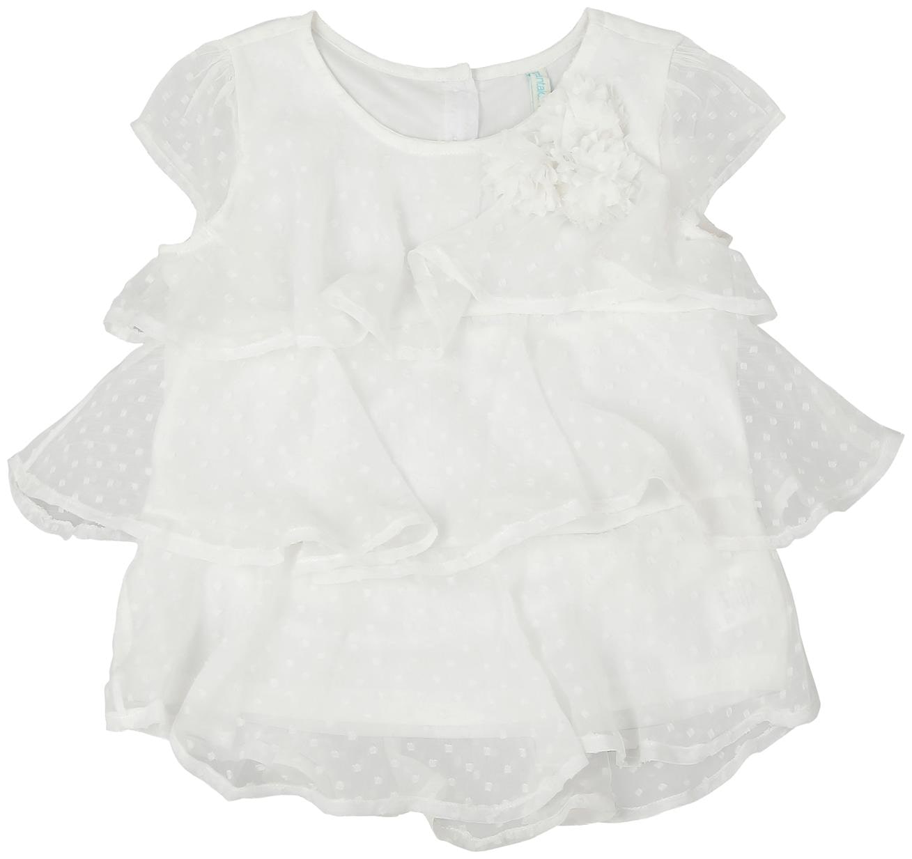

Pantaloons Junior Girl Polyester Solid Top - White