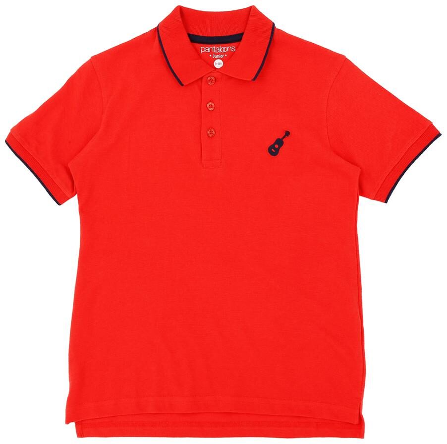 

Pantaloons Junior Boy Cotton Solid T-shirt - Orange