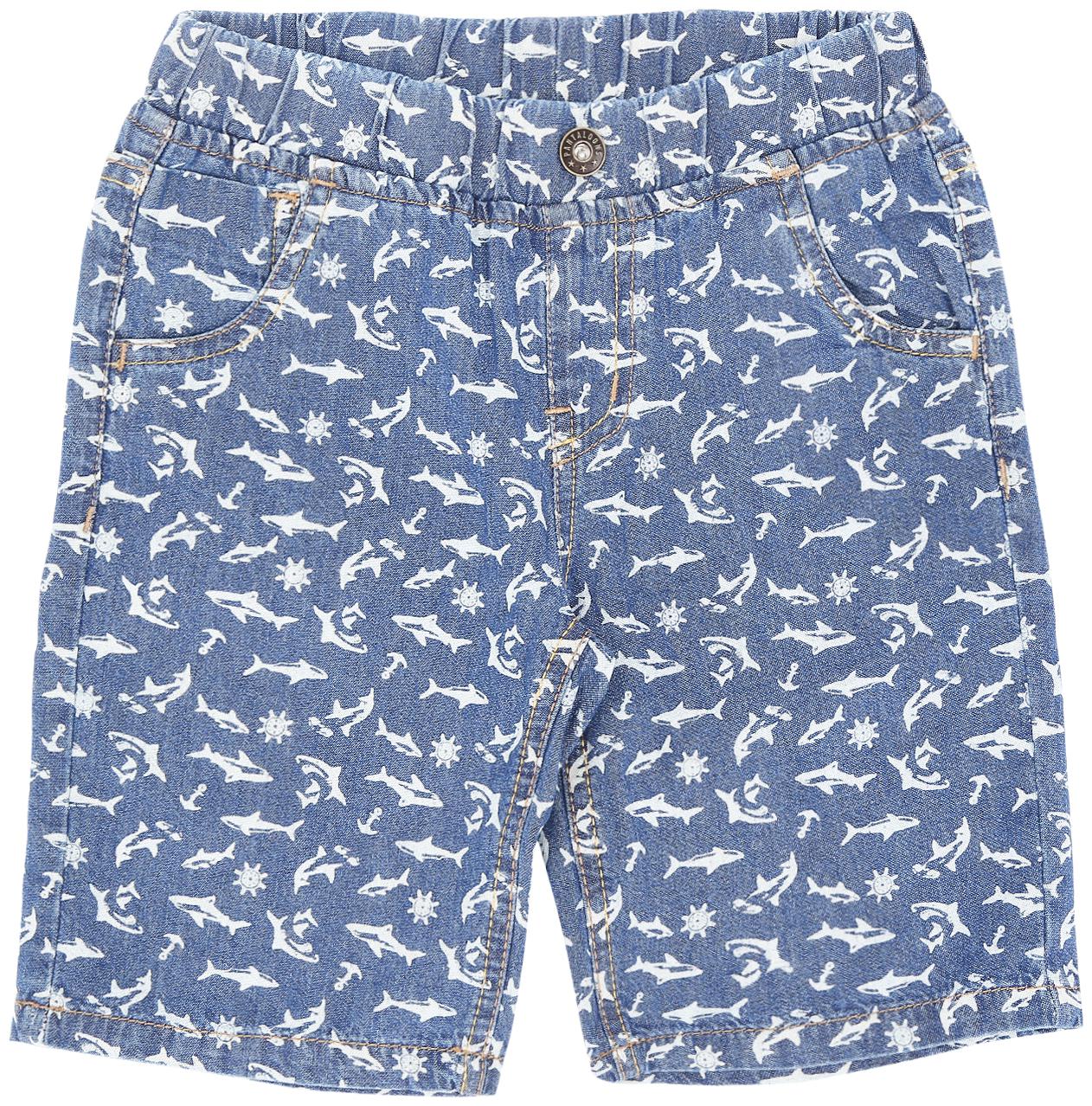 

Pantaloons Junior Boy Printed Shorts - Blue