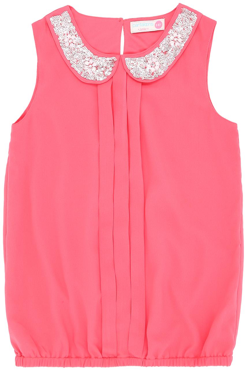 

Pantaloons Junior Girl Polyester Solid Top - Pink