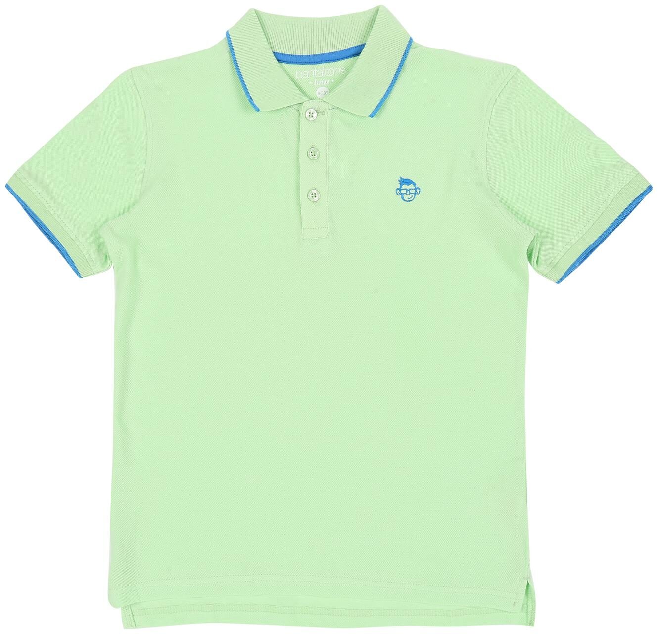 

Pantaloons Junior Boy Cotton Solid T-shirt - Green
