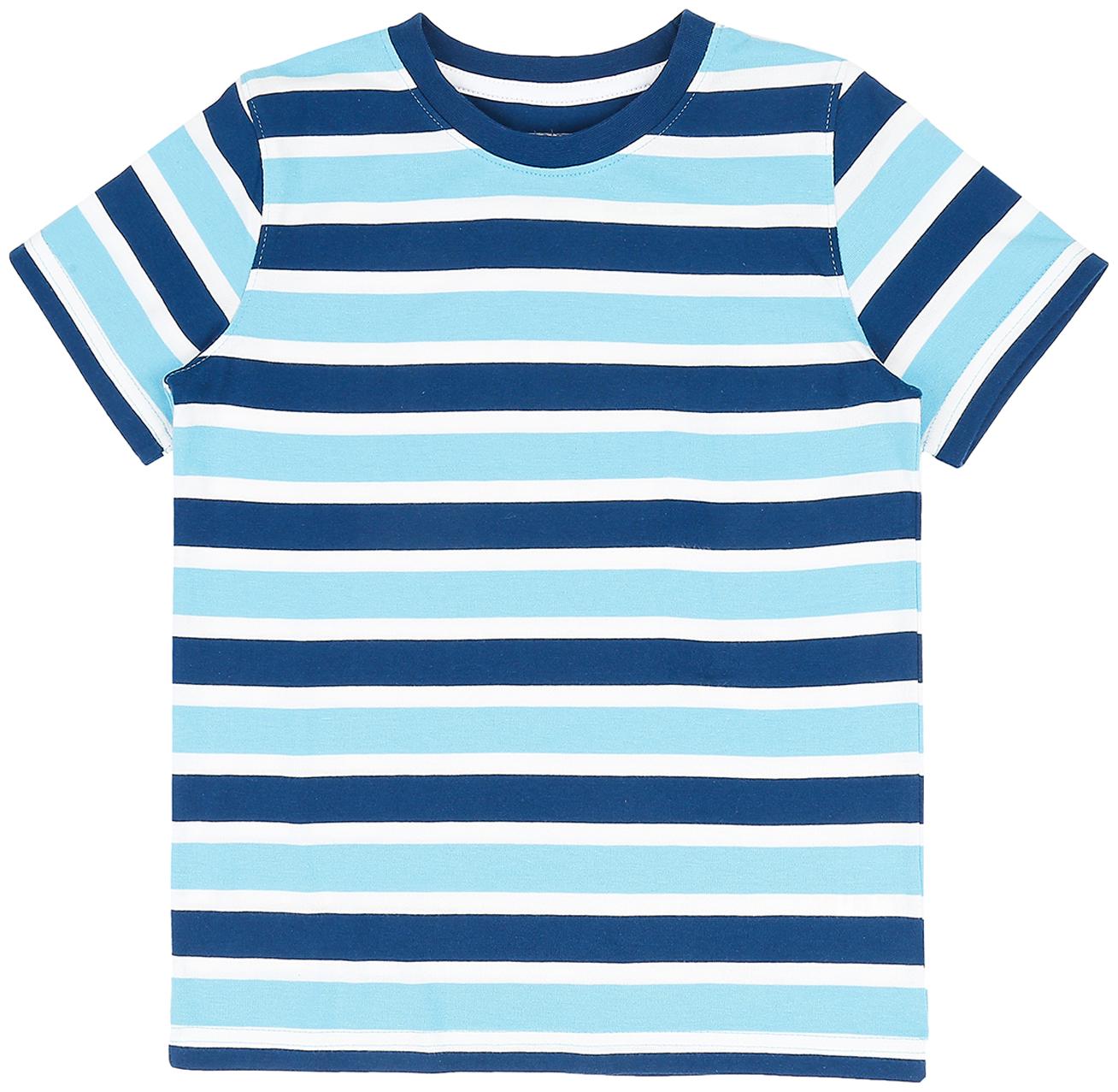 

Pantaloons Junior Boy Cotton Striped T-shirt - Blue