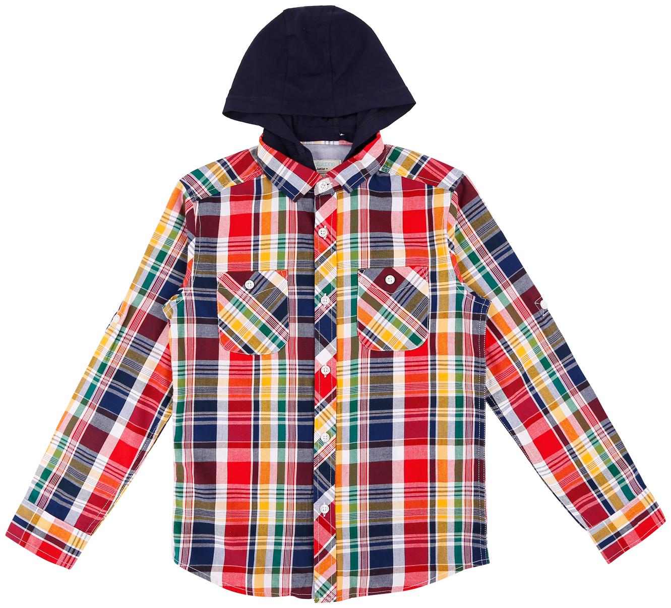 

Pantaloons Junior Boy Cotton Checked Shirt Pink