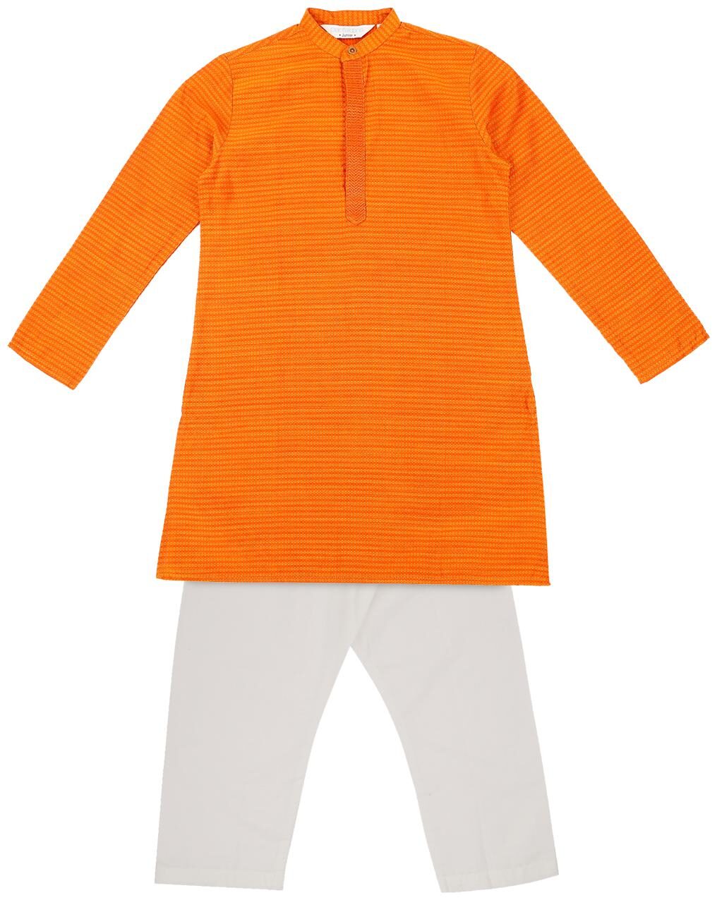 

Pantaloons Junior Polyester Solid Top Bottom Set - Yellow