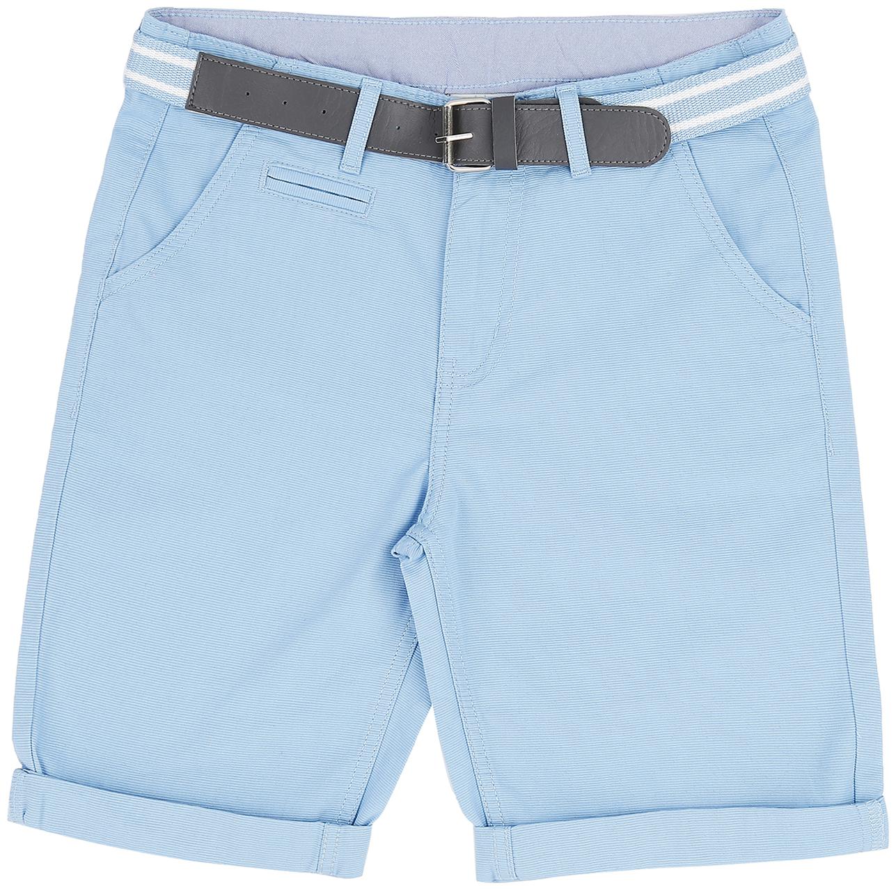 

Pantaloons Junior Boy Solid Shorts 3 4ths - Blue