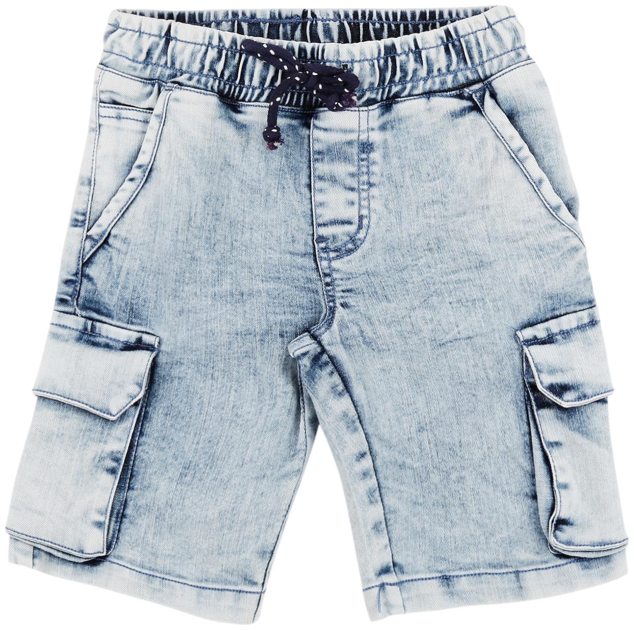 

Pantaloons Junior Boy Solid Shorts 3 4ths - Blue