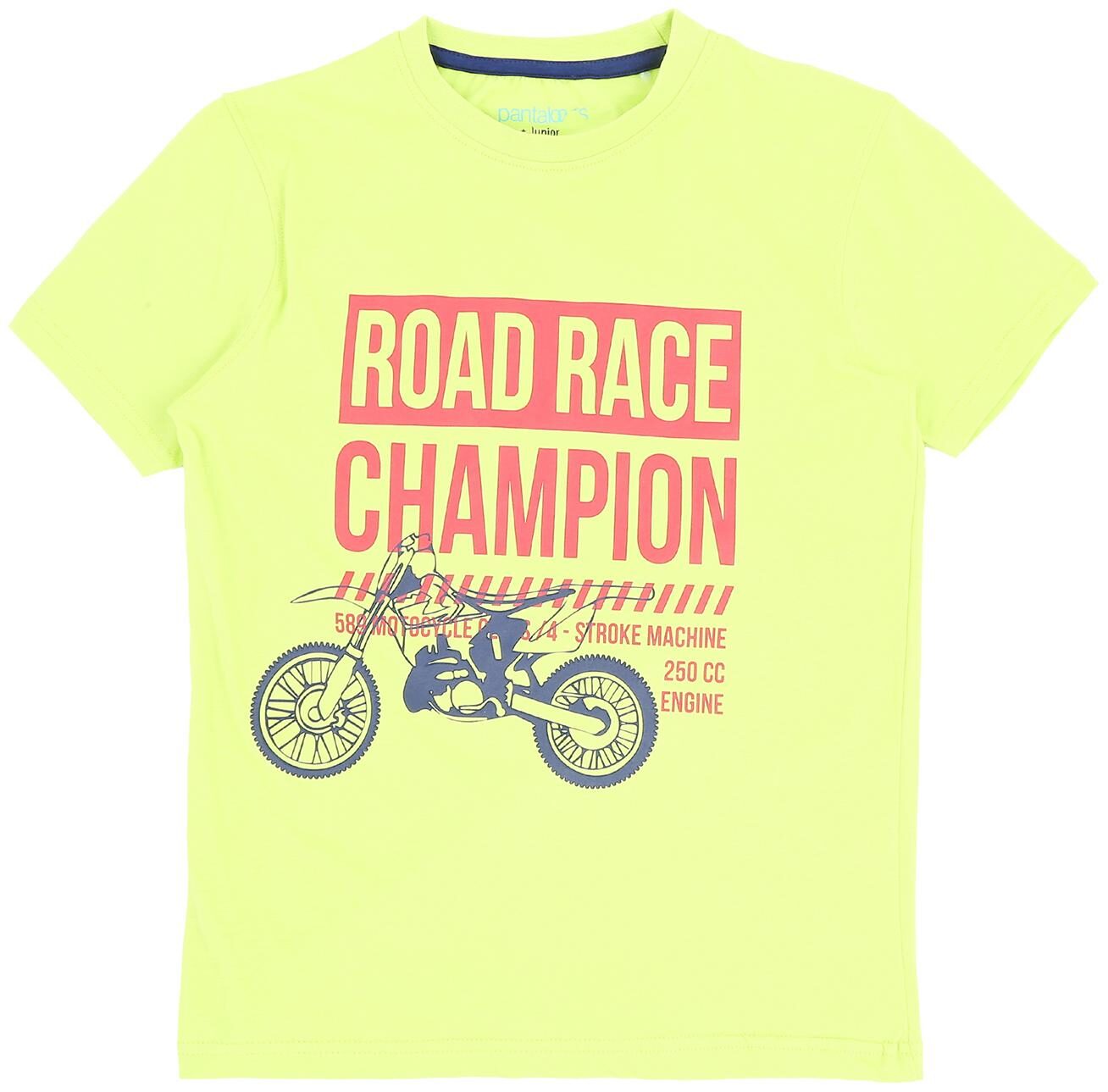 

Pantaloons Junior Boy Cotton Printed T-shirt - Green